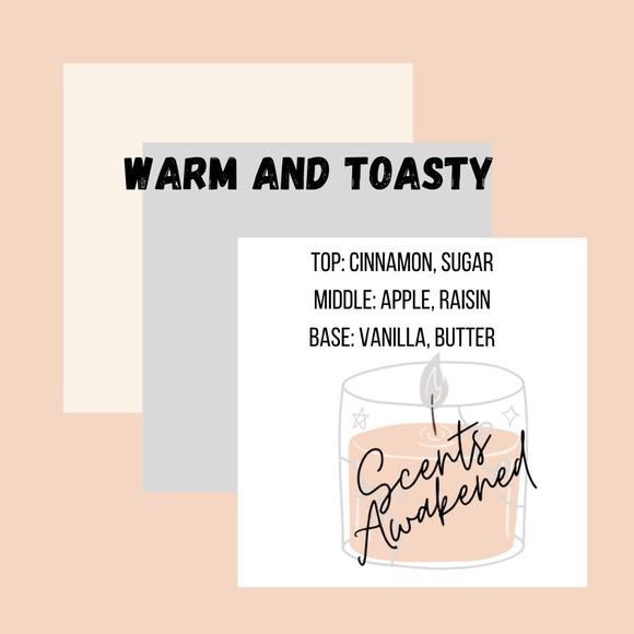 7 OZ Soy Strudel and Spice Candle - Picture 3 of 3